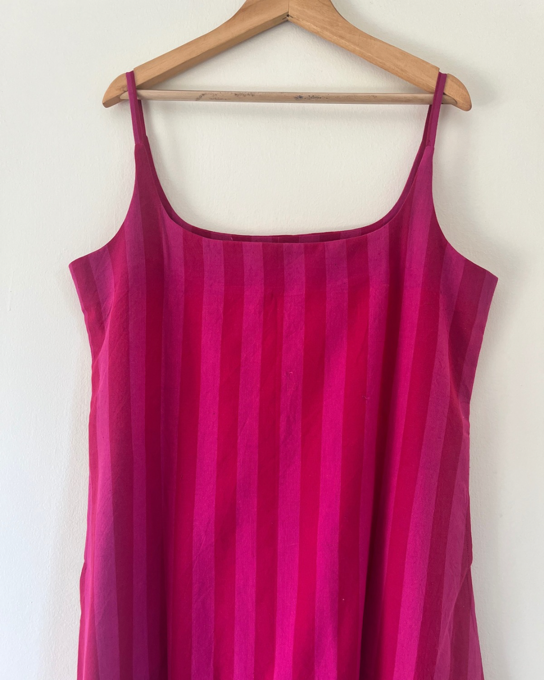 Zadie Dress - pink stripes