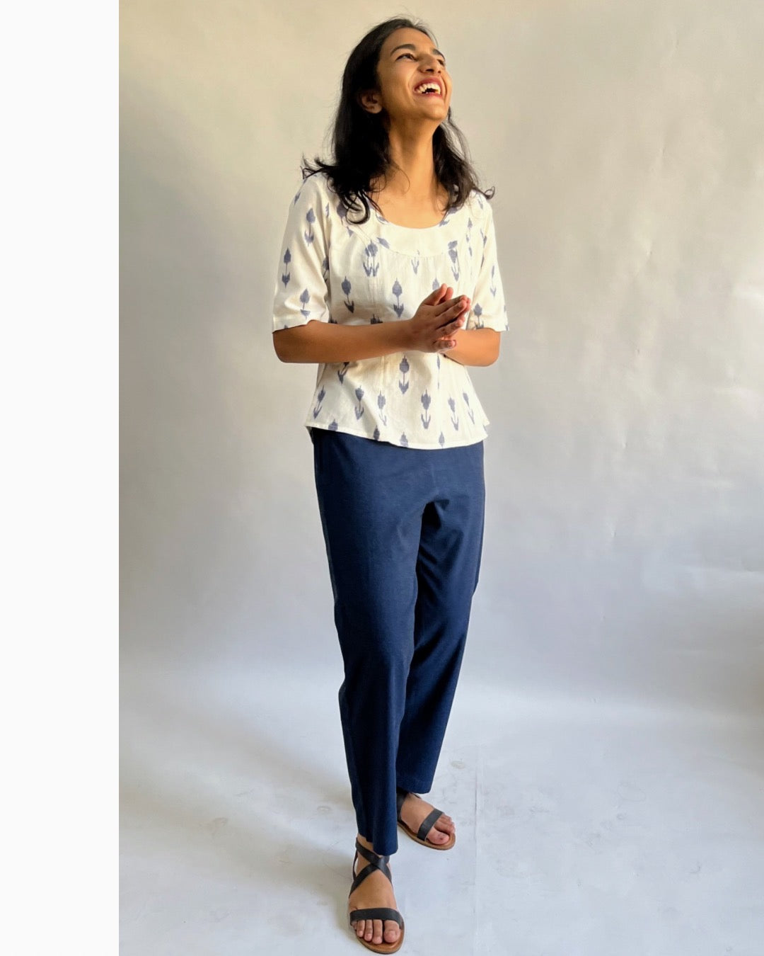 Sail Edit Pants - Indigo Cotton