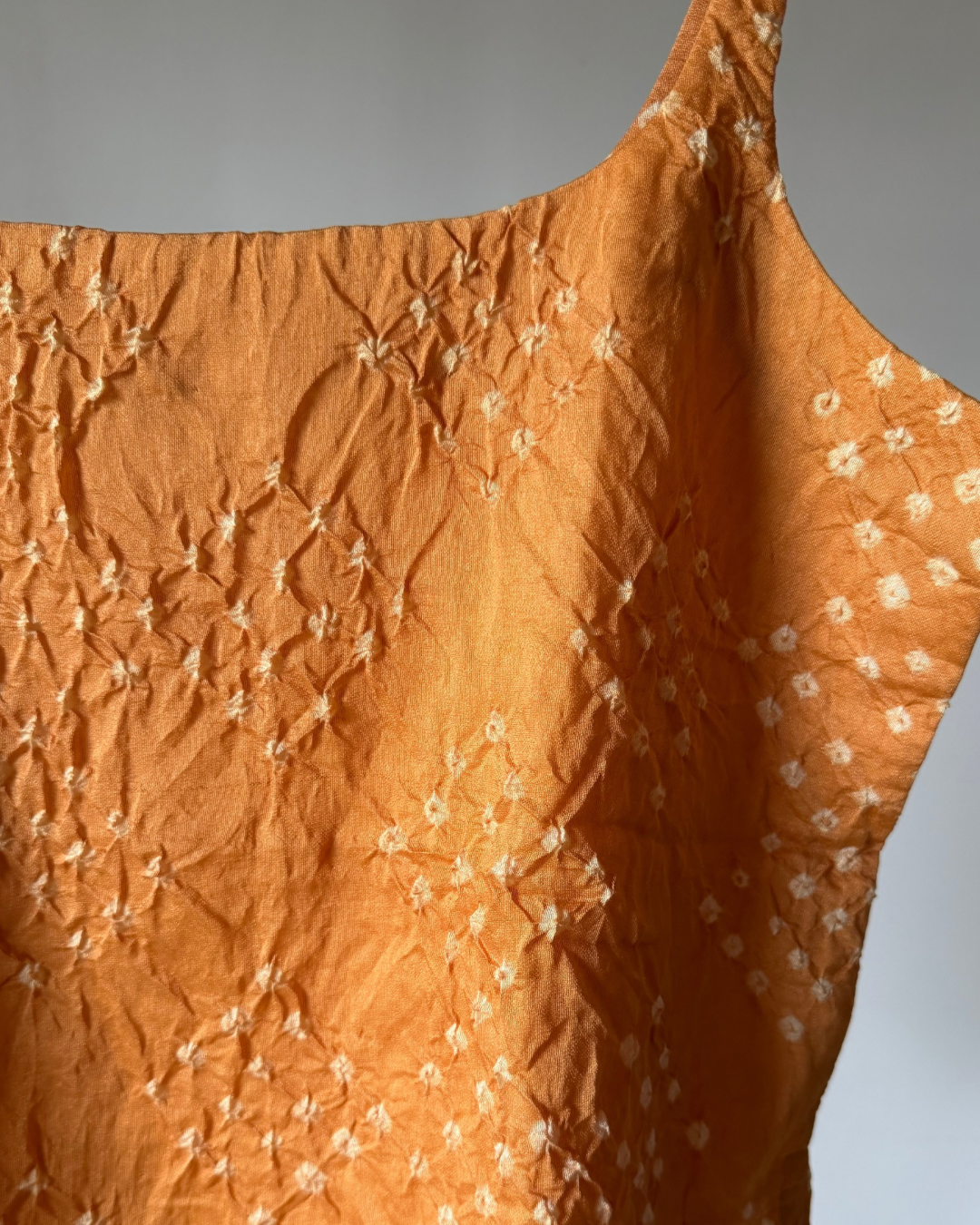 Zadie top - yellow bandhani