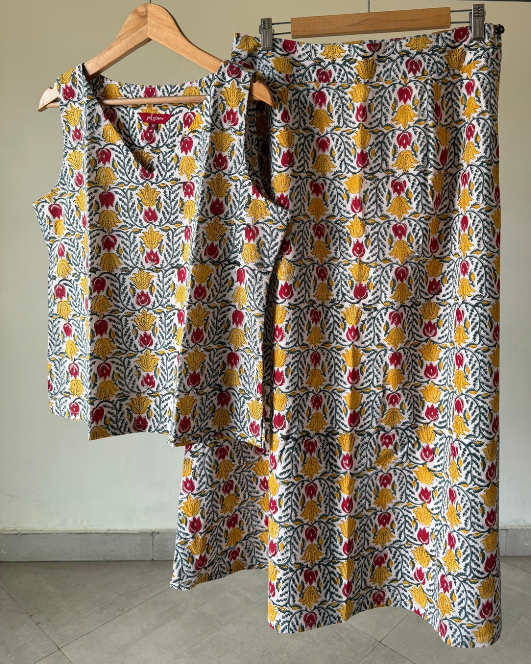 Wildflowers set 2 - Nila skirt and top.