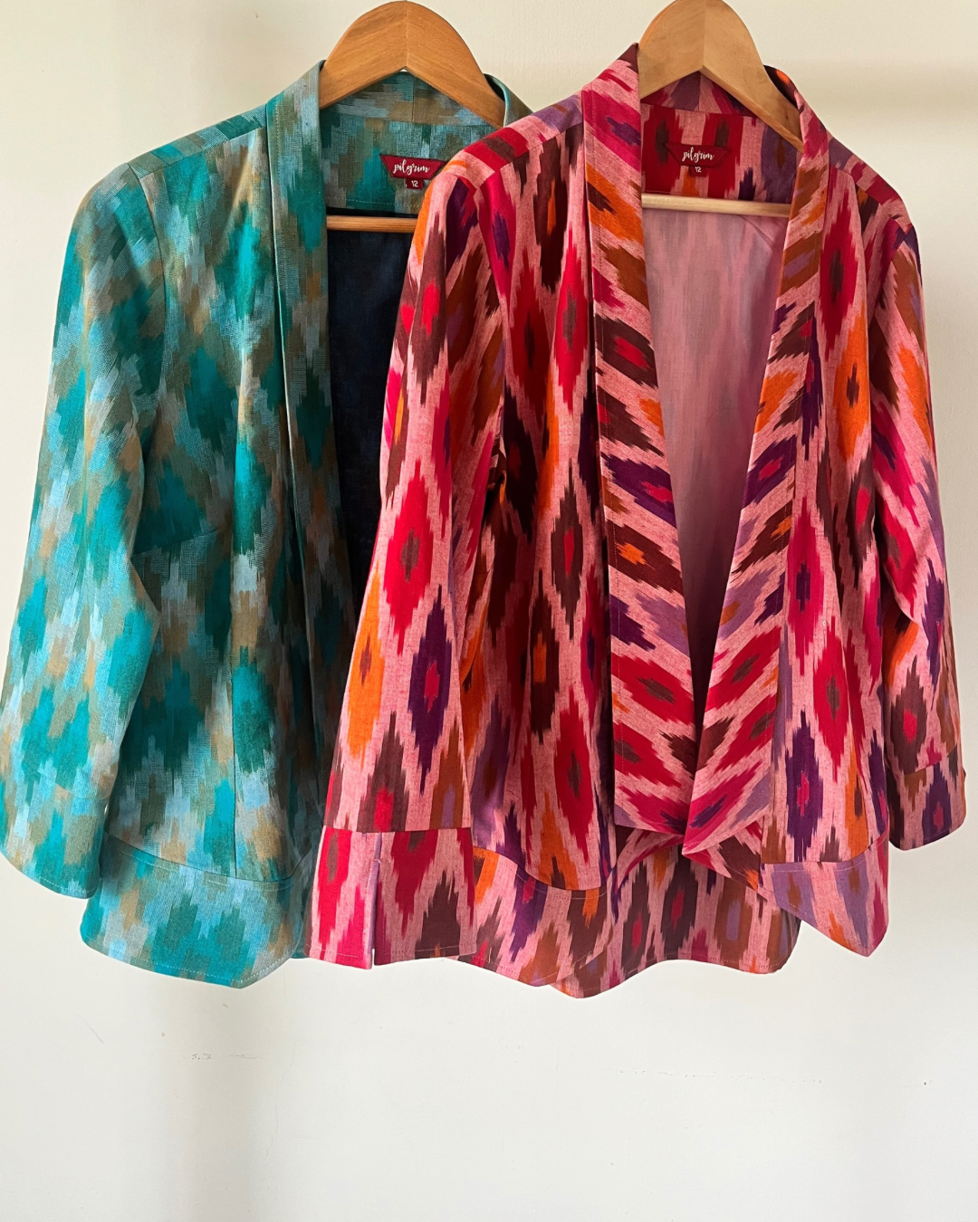 Graphic Jacket - multi ikkat