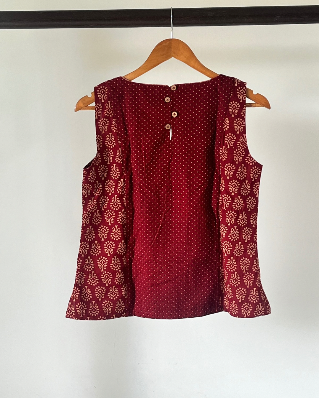 Maya Top - red block