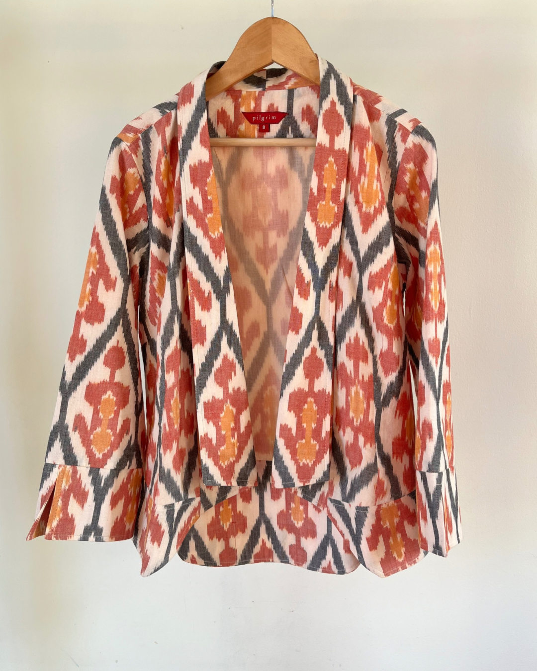Graphic Jacket - Geometric ikkat