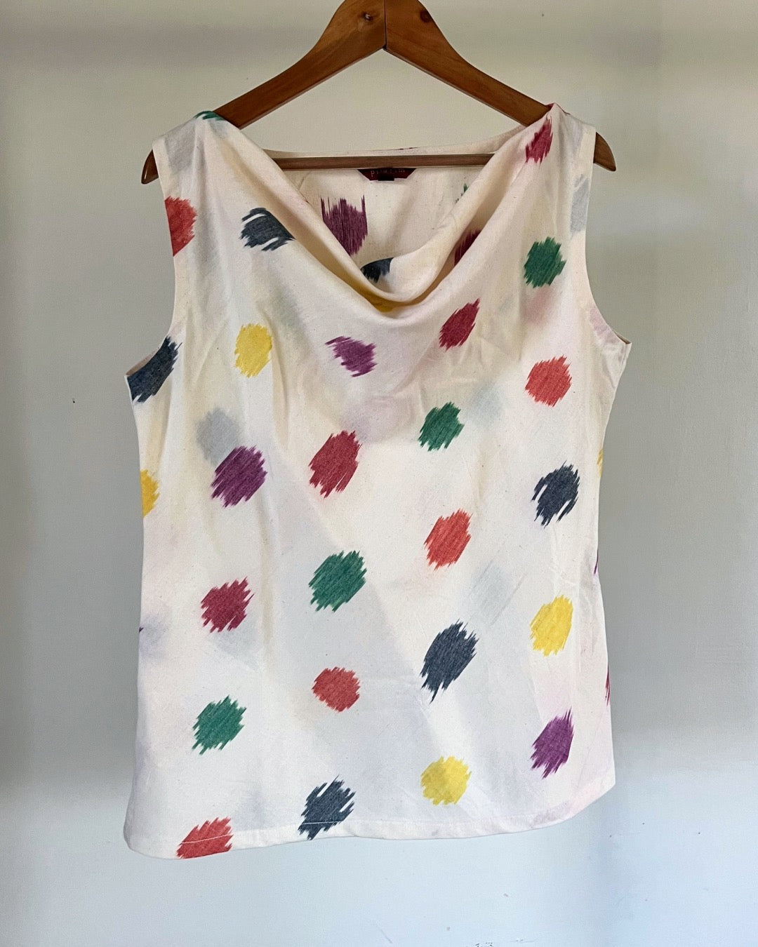 Mehr Cowl - offwhite ikkat