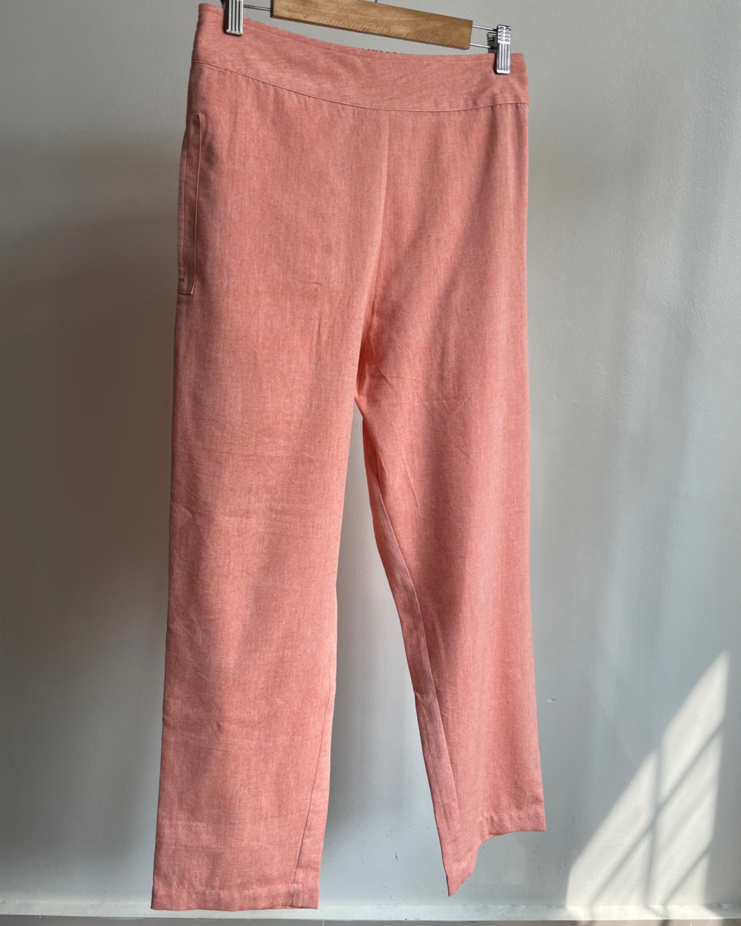 Sail Edit Pant -  Peach Cotton