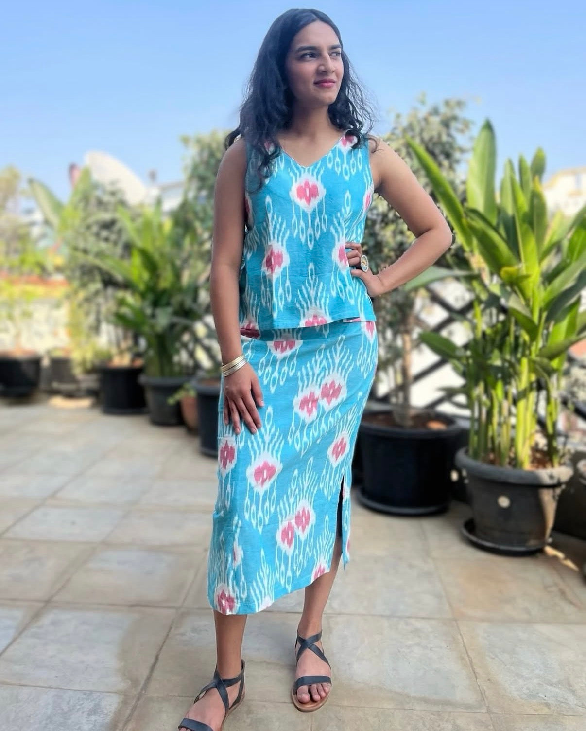 Maya Top and Anya Skirt Set