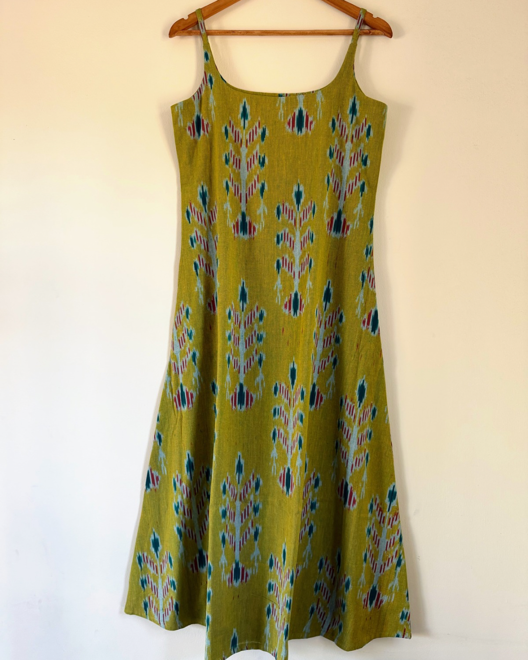 Zadie Dress - raw mango ikkat