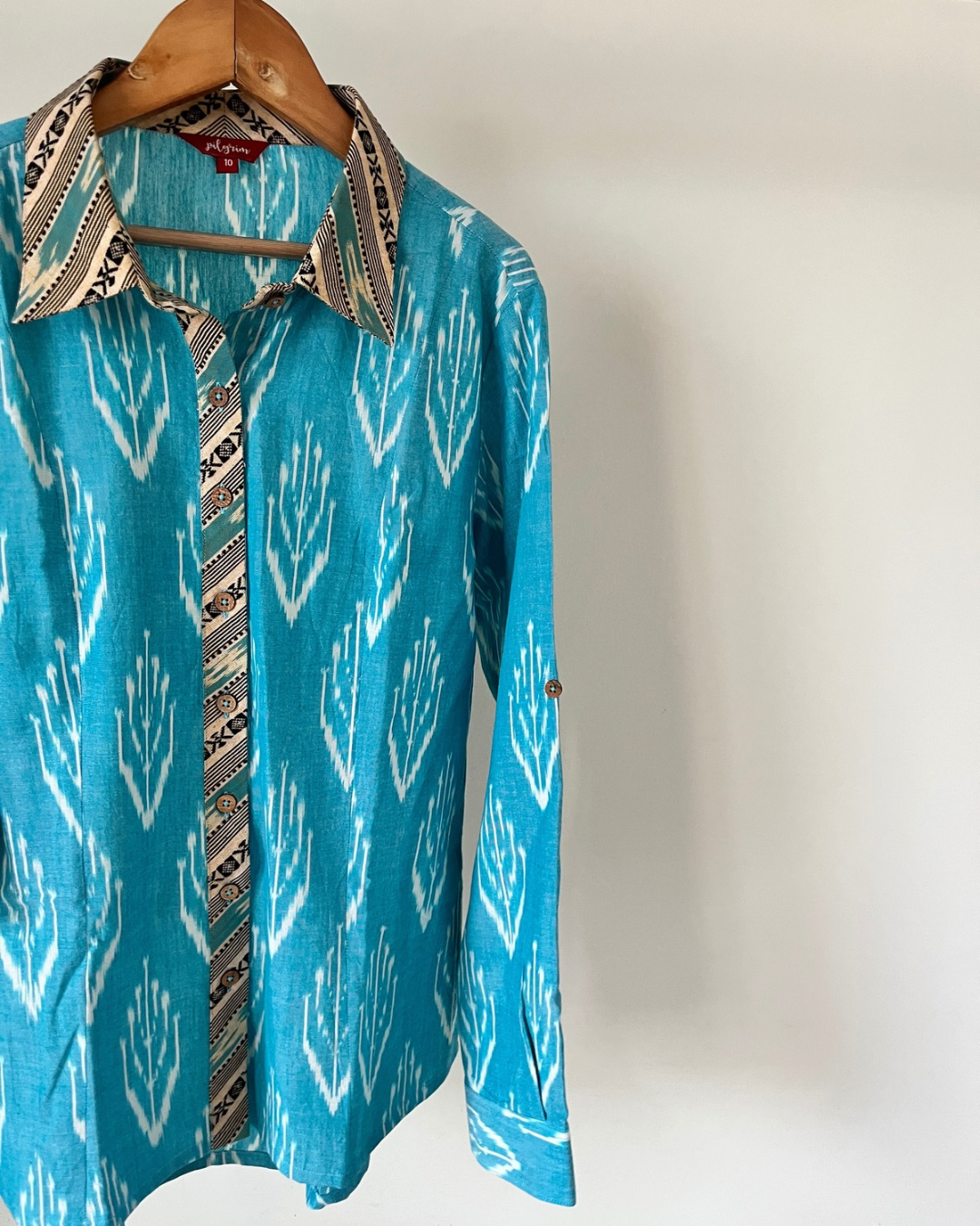 Citizen Shirt - light blue Ikat