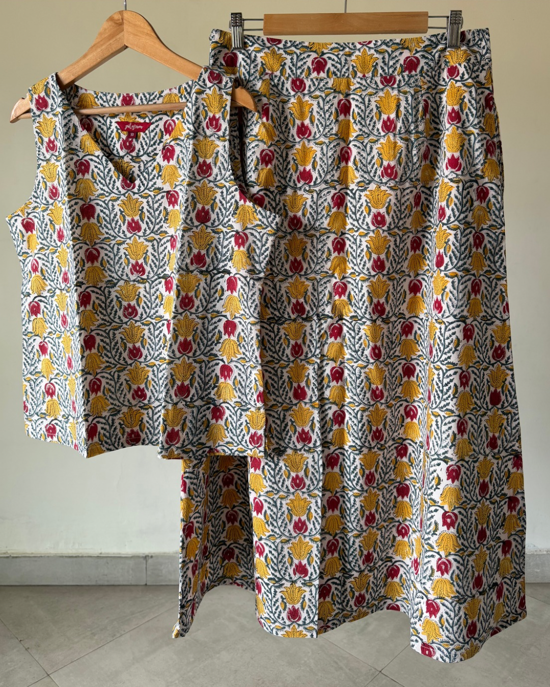 Wildflowers set 2 - Nila skirt and top.