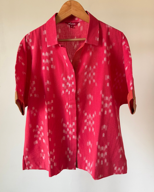 Devi Shirt - tomato red