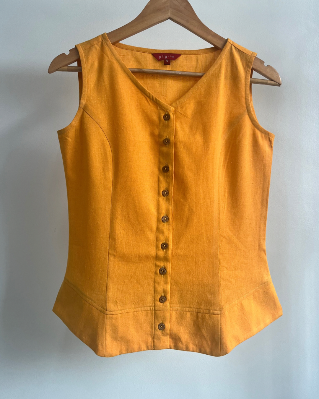 Butterfly Jacket - Yellow Cotton