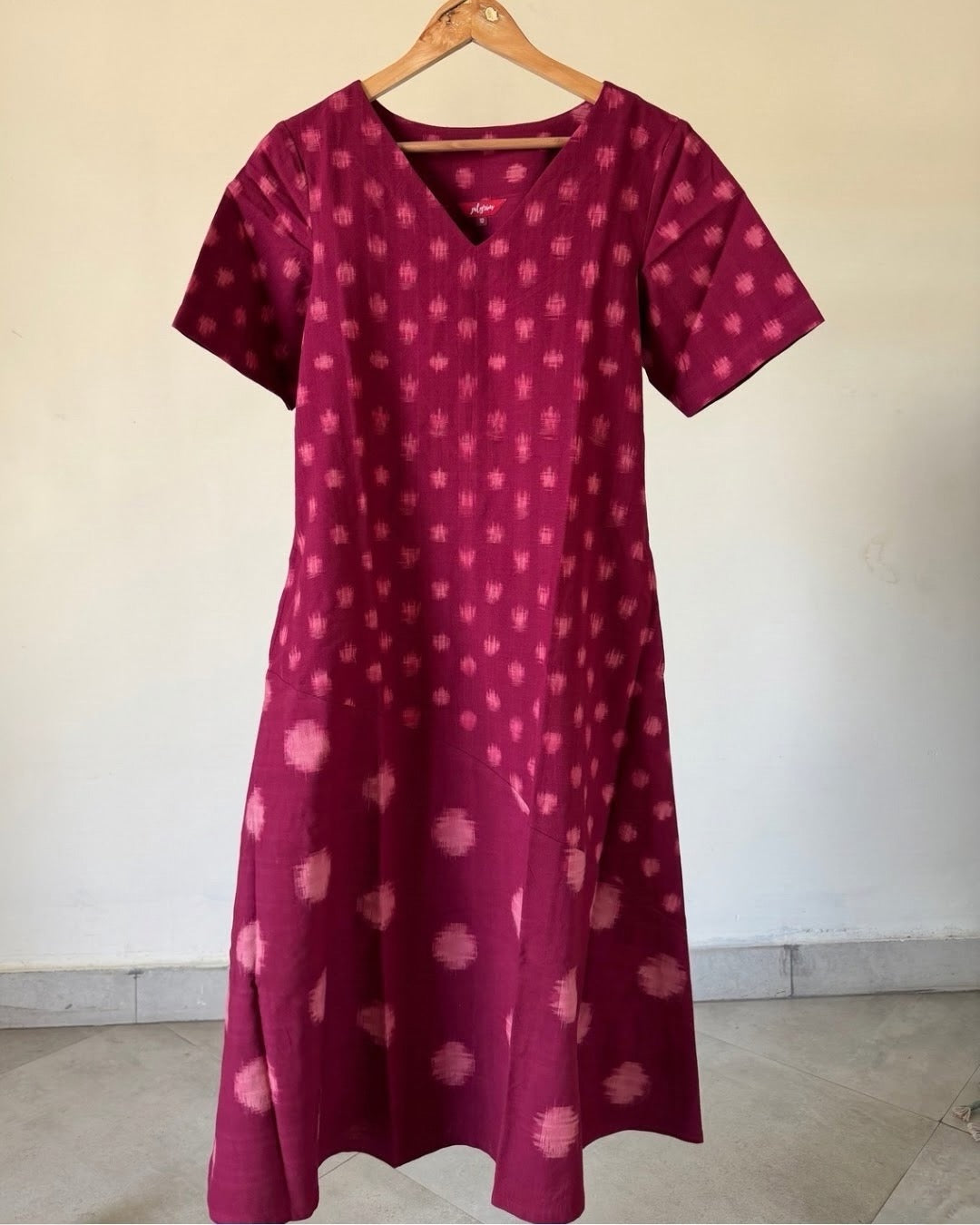Nargis Dress - red berry
