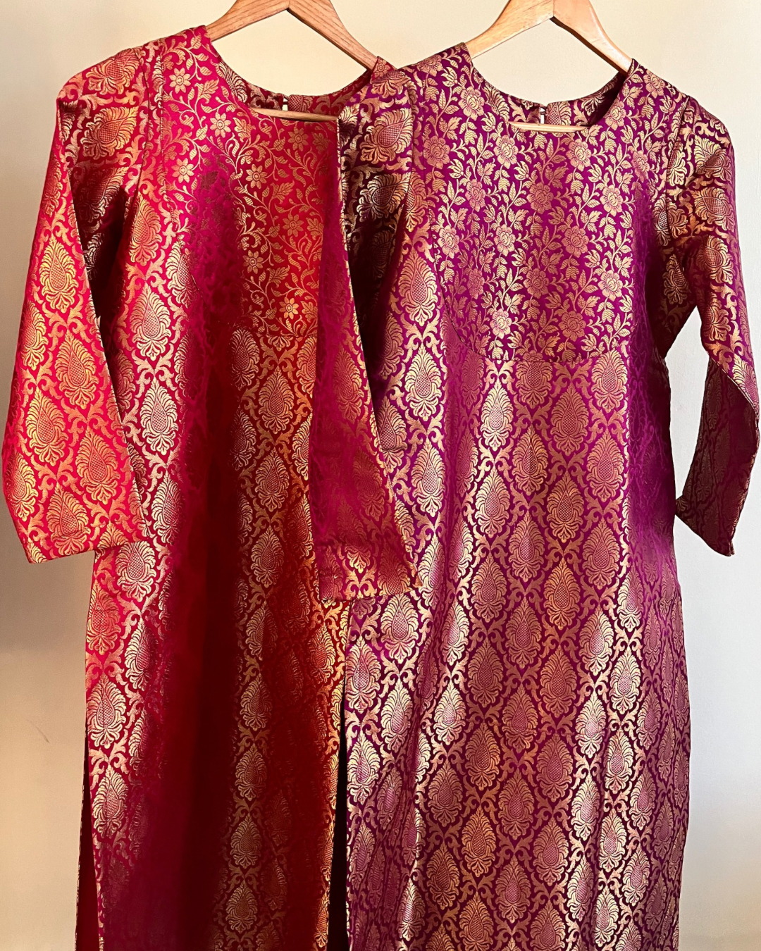 Sitara Kurta - Pink brocade