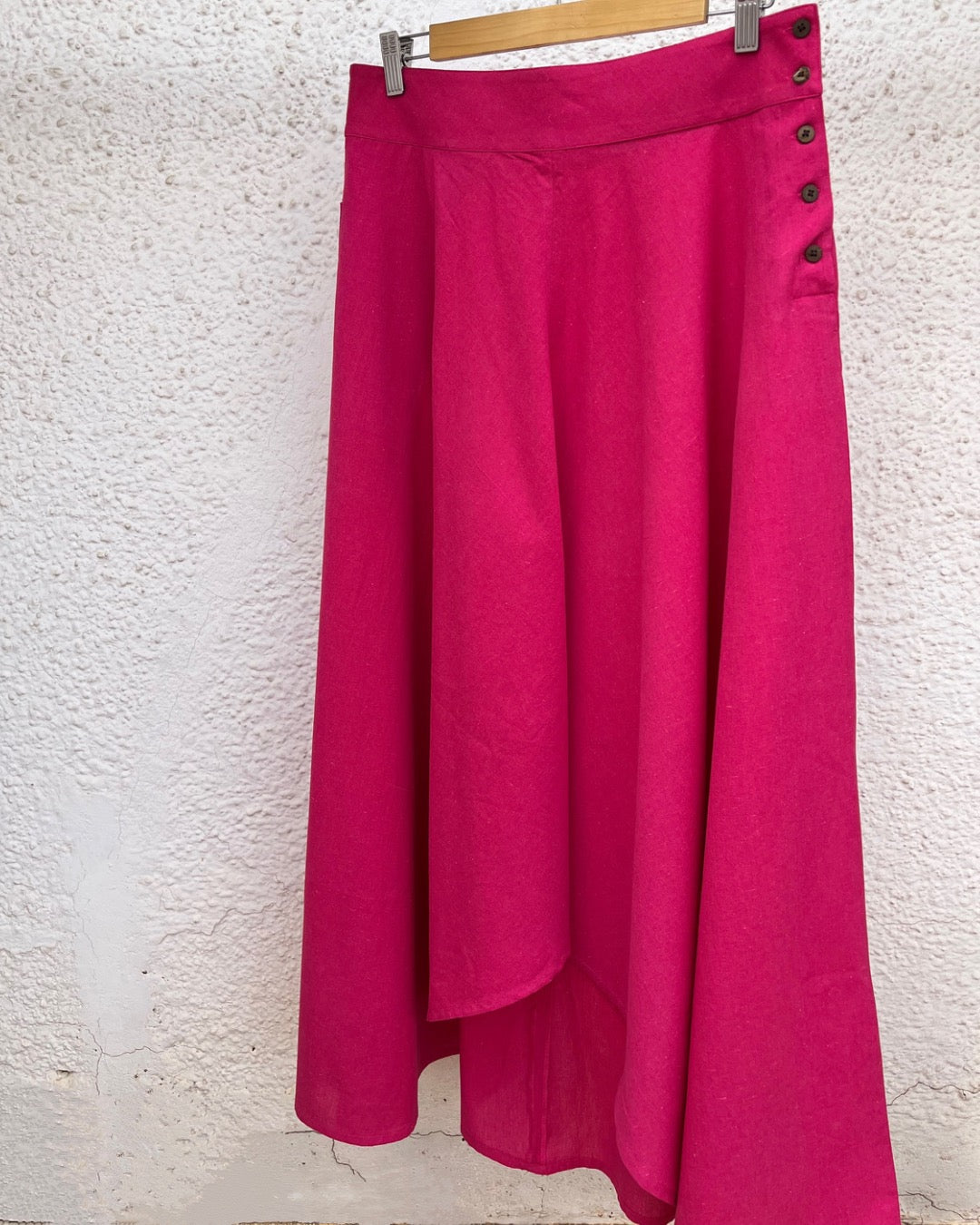 Adhira Skirt - Pink Cotton