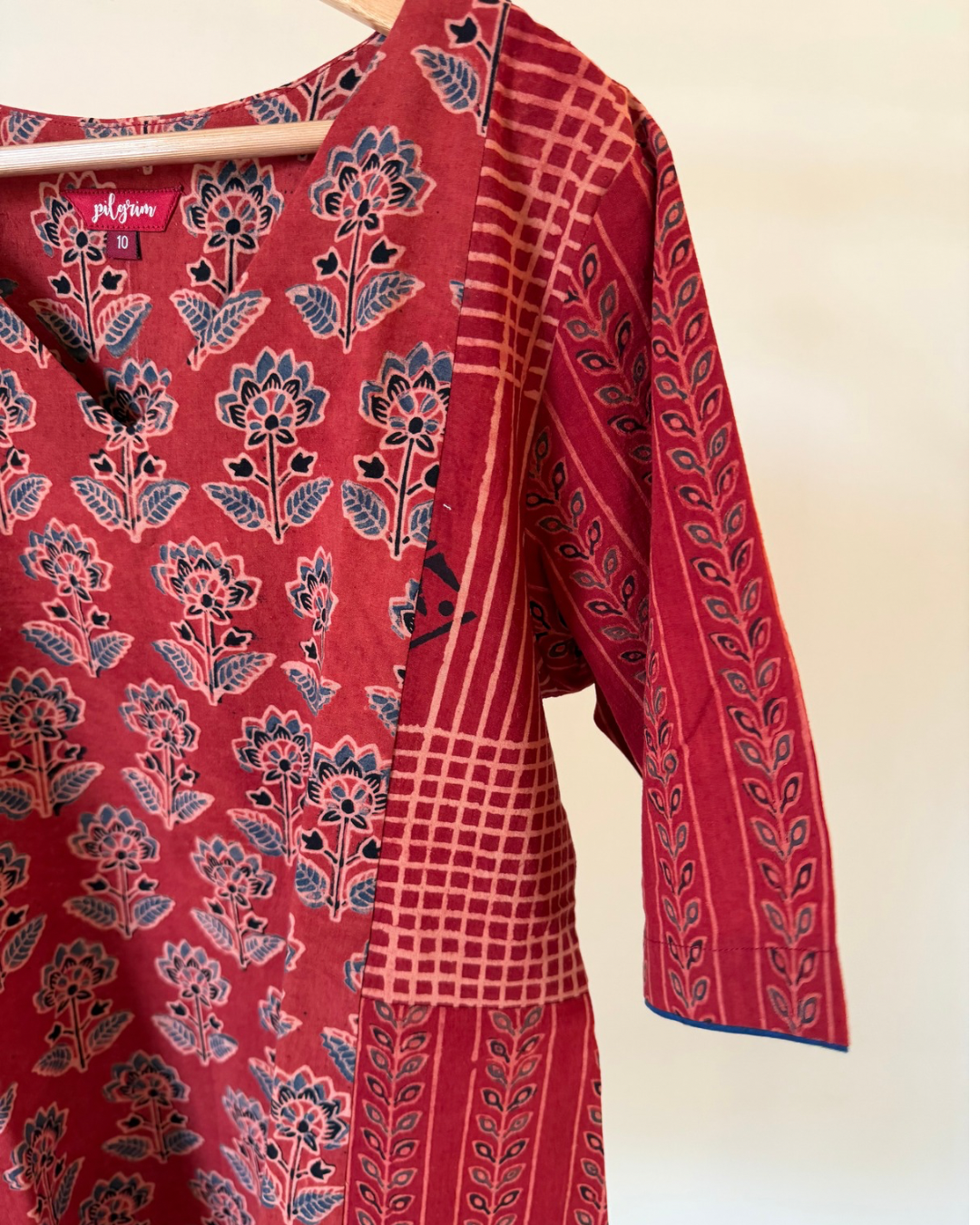 Mansi -  red ajrakh