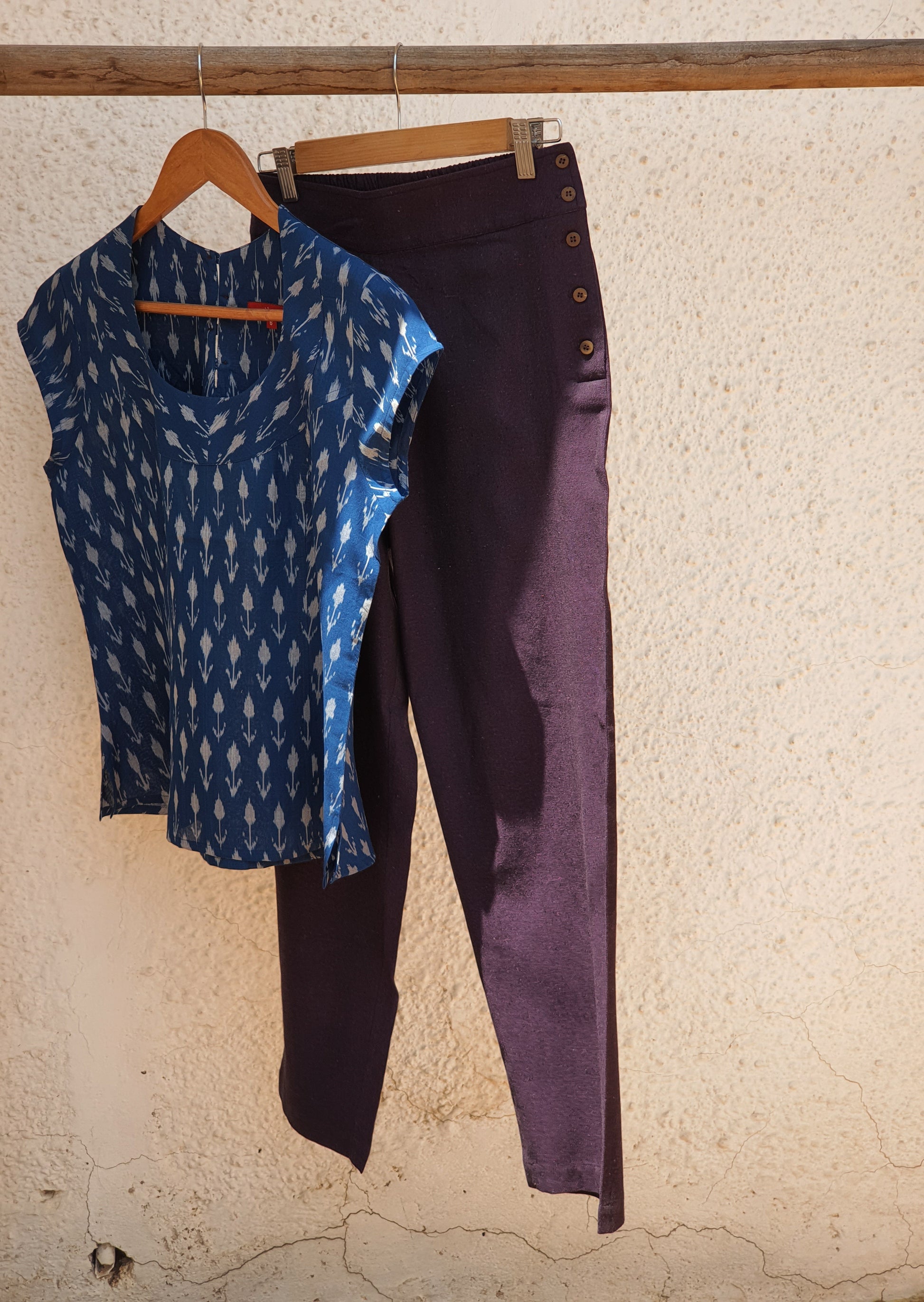 Buy Purple Trousers  Pants for Women by SELVIA Online  Ajiocom